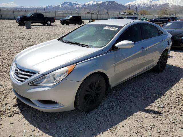 5NPEB4AC2CH409950 - 2012 HYUNDAI SONATA GLS SILVER photo 1