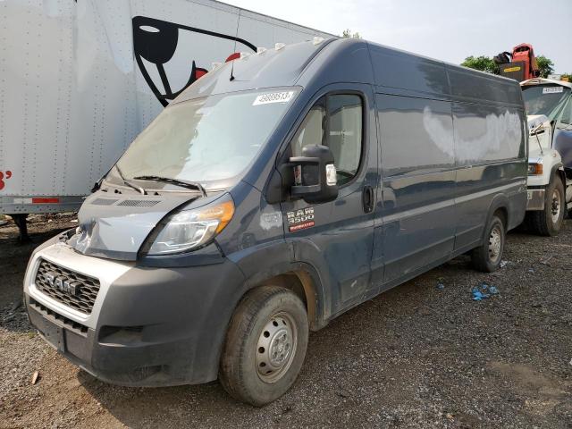 3C6URVJG7KE543718 - 2019 RAM PROMASTER 3500 HIGH ნაცრისფერი ფოტო 1
