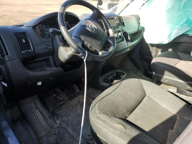 3C6URVJG7KE543718 - 2019 RAM PROMASTER 3500 HIGH ნაცრისფერი ფოტო 8