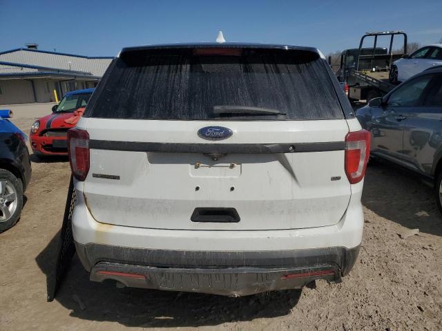 1FM5K8AR0GGD16815 - 2016 FORD EXPLORER POLICE INTERCEPTOR 白色 照片 6