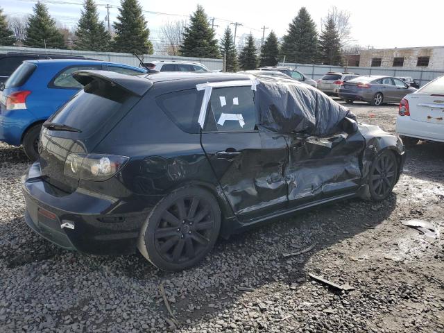 JM1BK34M281103721 - 2008 MAZDA SPEED 3 BLACK photo 3
