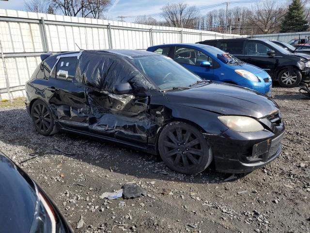 JM1BK34M281103721 - 2008 MAZDA SPEED 3 BLACK photo 4