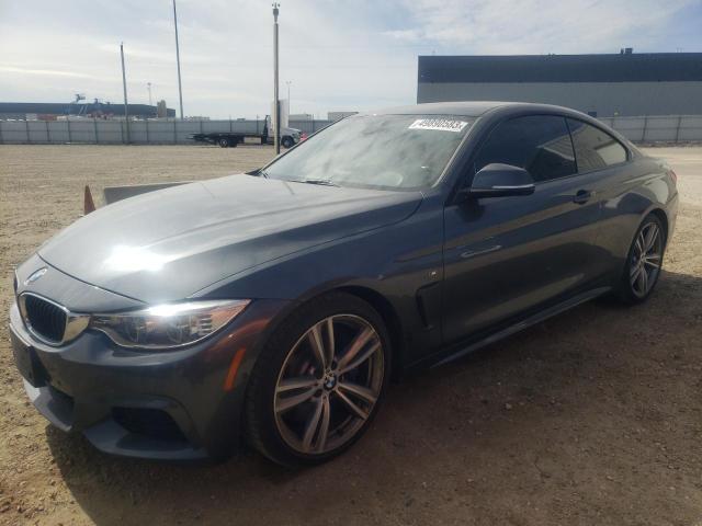 WBA3R1C54EF774222 - 2014 BMW 435 I GRAY photo 1