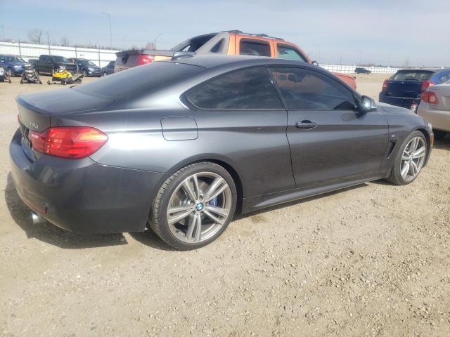 WBA3R1C54EF774222 - 2014 BMW 435 I GRAY photo 3