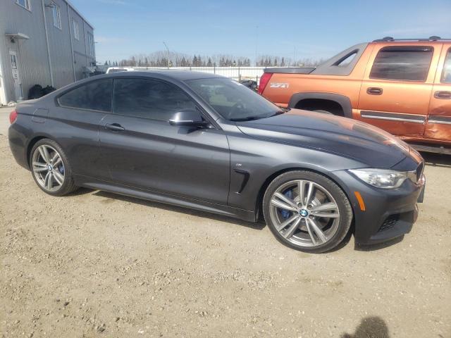 WBA3R1C54EF774222 - 2014 BMW 435 I GRAY photo 4