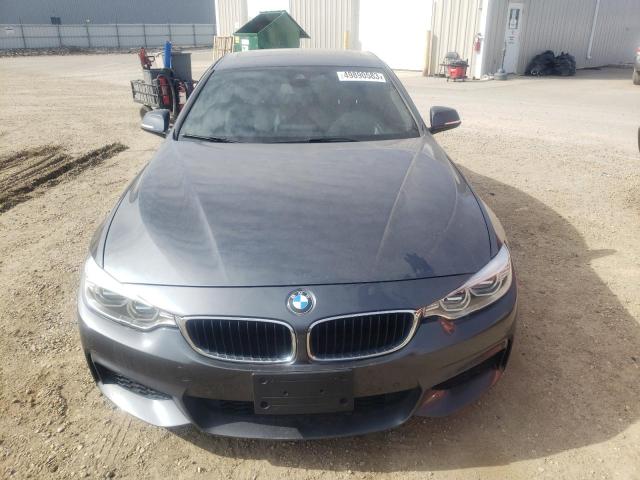 WBA3R1C54EF774222 - 2014 BMW 435 I GRAY photo 5