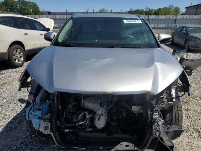 5TDJKRFH3FS137777 - 2015 TOYOTA HIGHLANDER XLE 银色 照片 5