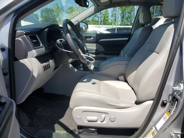 5TDJKRFH3FS137777 - 2015 TOYOTA HIGHLANDER XLE 银色 照片 7