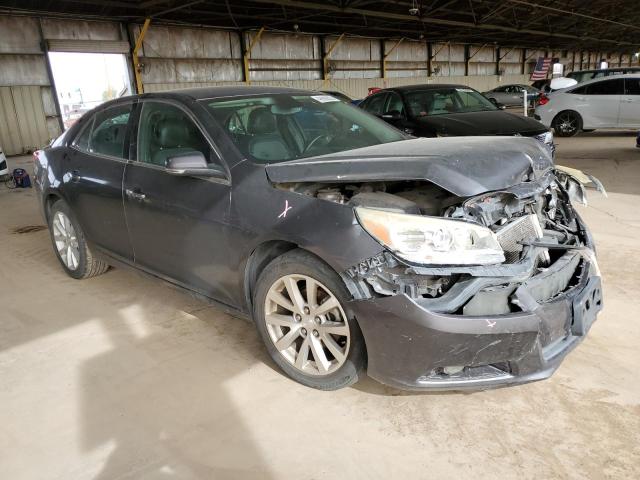 1G11H5SA7DF304194 - 2013 CHEVROLET MALIBU LTZ 灰色 照片 4