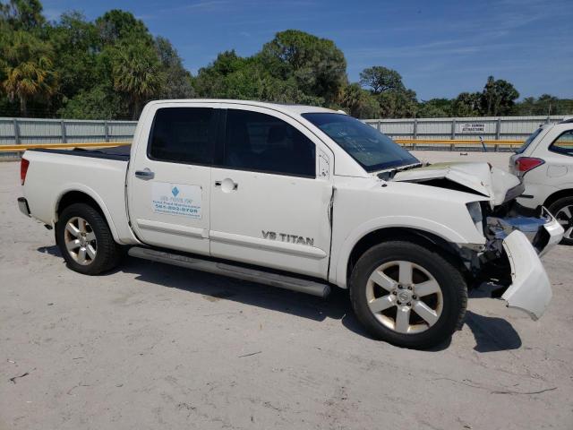 1N6AA07D49N319747 - 2009 NISSAN TITAN XE WHITE photo 4