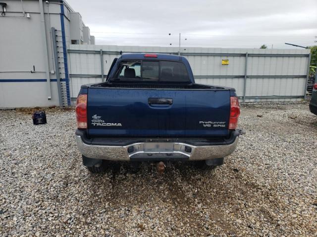 5TETU62N18Z505246 - 2008 TOYOTA TACOMA PRERUNNER ACCESS CAB BLUE photo 6