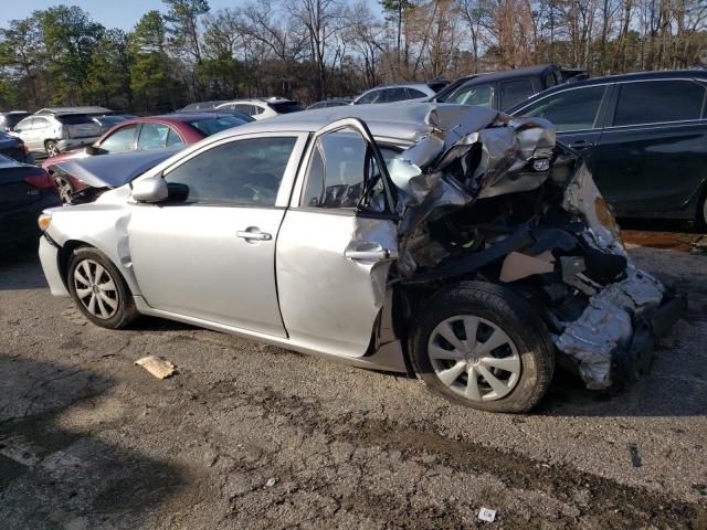 5YFBU4EE8DP161197 - 2013 TOYOTA COROLLA BASE Argent photo 2