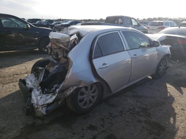 5YFBU4EE8DP161197 - 2013 TOYOTA COROLLA BASE Argent photo 3