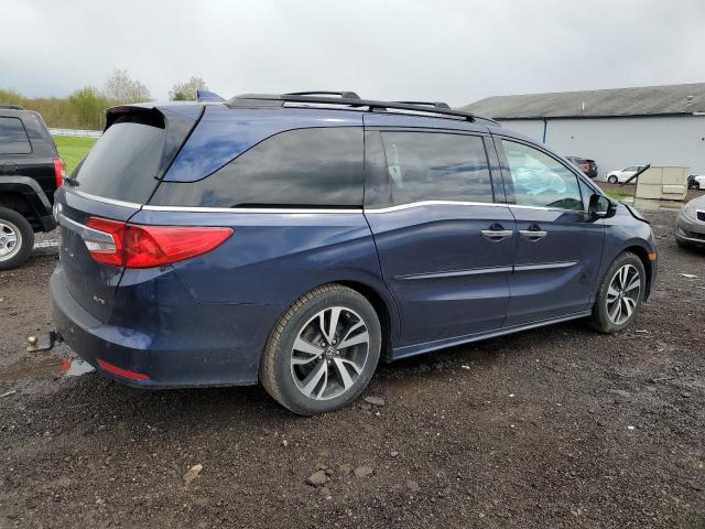 5FNRL6H91KB051676 - 2019 HONDA ODYSSEY ELITE Azul foto 3