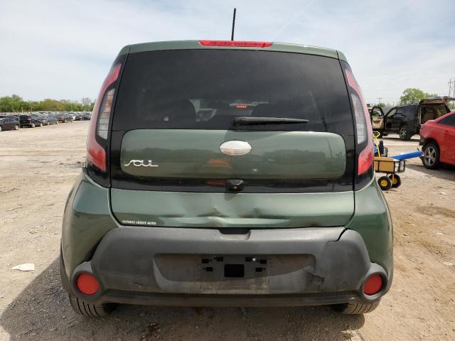 KNDJP3A58E7051868 - 2014 KIA SOUL + GREEN photo 6