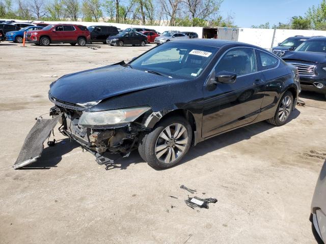 1HGCS12808A013984 - 2008 HONDA ACCORD EXL BLACK photo 1