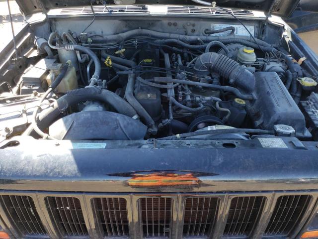 1J4FF58S41L529344 - 2001 JEEP CHEROKEE CLASSIC BLACK photo 12