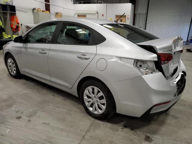 3KPC24A62ME143191 - 2021 HYUNDAI ACCENT SE SILVER photo 2