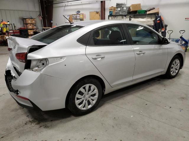 3KPC24A62ME143191 - 2021 HYUNDAI ACCENT SE SILVER photo 3