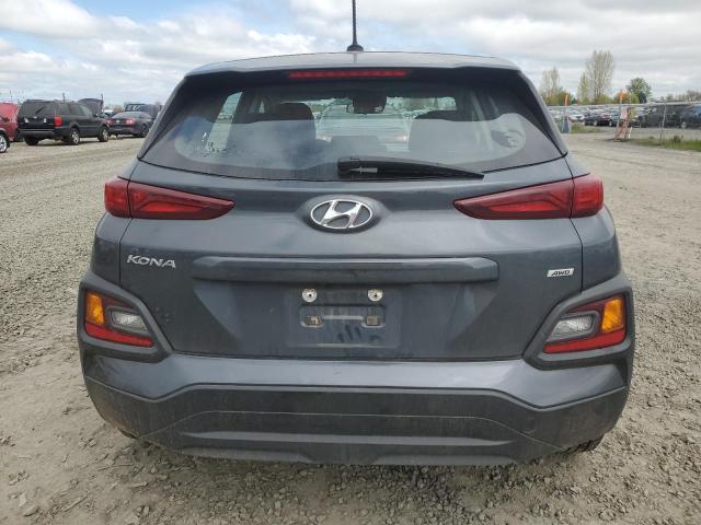 KM8K1CAA8KU299677 - 2019 HYUNDAI KONA SE GRAY photo 6