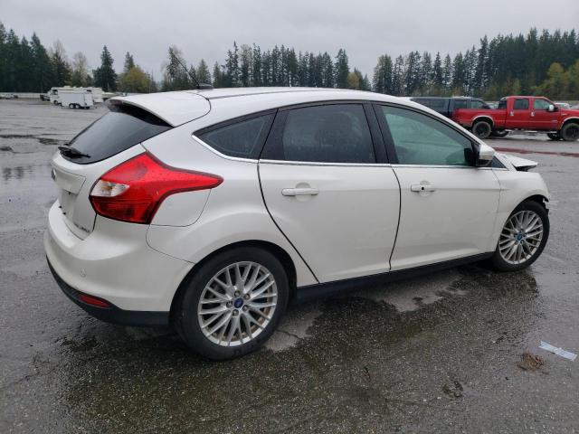 1FADP3N28DL191086 - 2013 FORD FOCUS TITANIUM WHITE photo 3