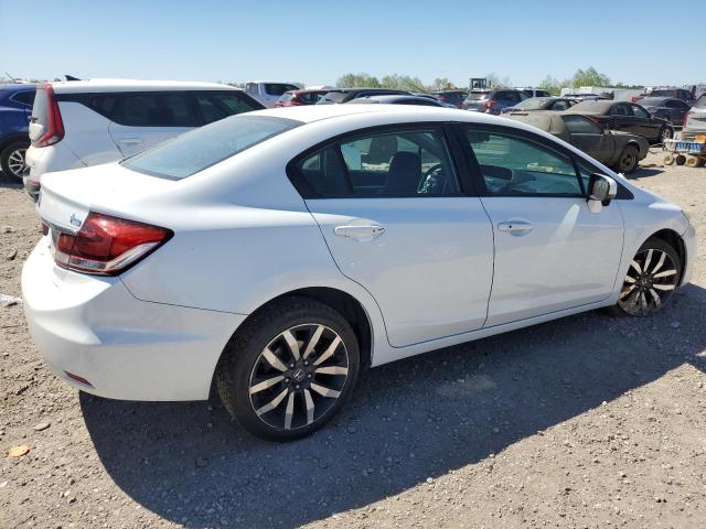 19XFB2F9XEE082937 - 2014 HONDA CIVIC EXL WHITE photo 3