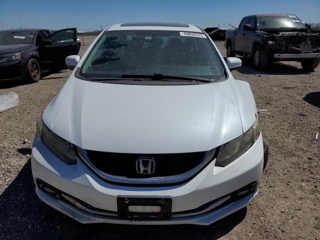 19XFB2F9XEE082937 - 2014 HONDA CIVIC EXL WHITE photo 5
