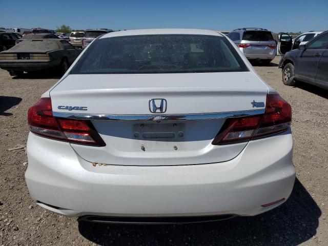 19XFB2F9XEE082937 - 2014 HONDA CIVIC EXL WHITE photo 6