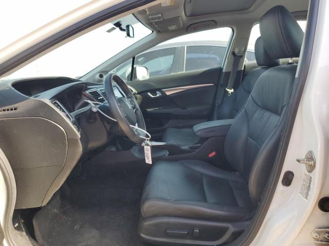 19XFB2F9XEE082937 - 2014 HONDA CIVIC EXL WHITE photo 7