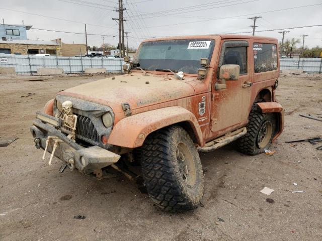 1J4GA5D18BL506814 - 2011 JEEP WRANGLER SAHARA ORANGE photo 1