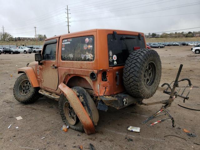 1J4GA5D18BL506814 - 2011 JEEP WRANGLER SAHARA ORANGE photo 2