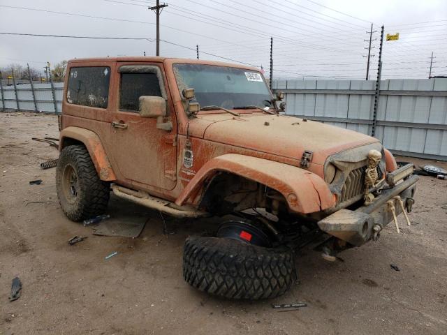 1J4GA5D18BL506814 - 2011 JEEP WRANGLER SAHARA ORANGE photo 4