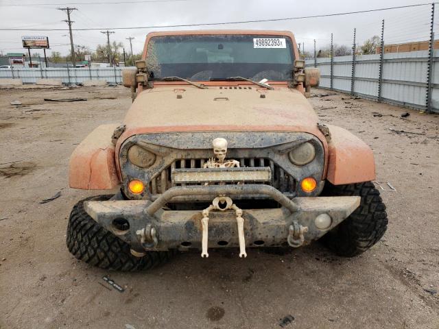 1J4GA5D18BL506814 - 2011 JEEP WRANGLER SAHARA ORANGE photo 5