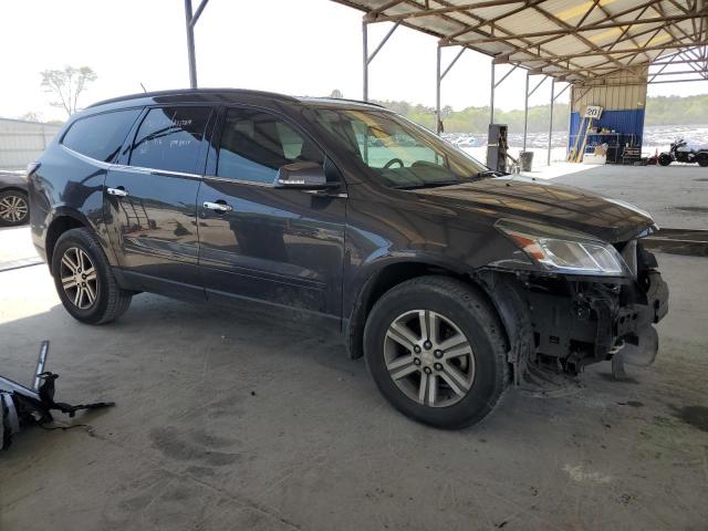 1GNKRHKD0FJ387348 - 2015 CHEVROLET TRAVERSE LT GRAY photo 4