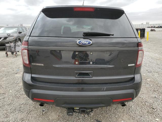 1FM5K8AR8EGB59192 - 2014 FORD EXPLORER POLICE INTERCEPTOR BLACK photo 6