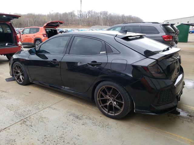 SHHFK7H70HU401252 - 2017 HONDA CIVIC EXL BLACK photo 2