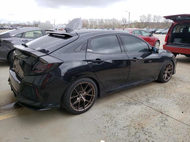 SHHFK7H70HU401252 - 2017 HONDA CIVIC EXL BLACK photo 3