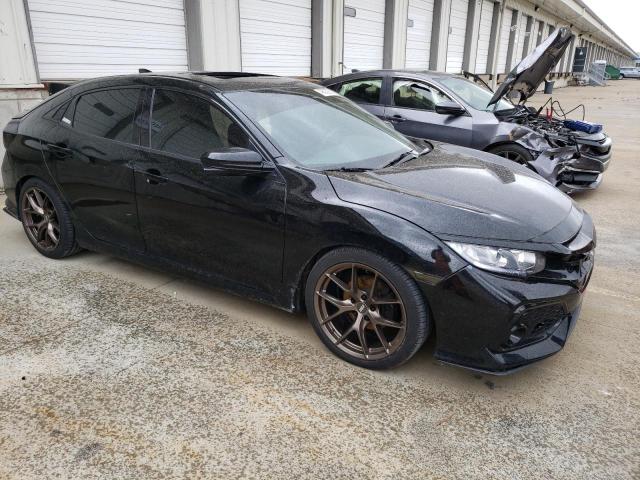 SHHFK7H70HU401252 - 2017 HONDA CIVIC EXL BLACK photo 4