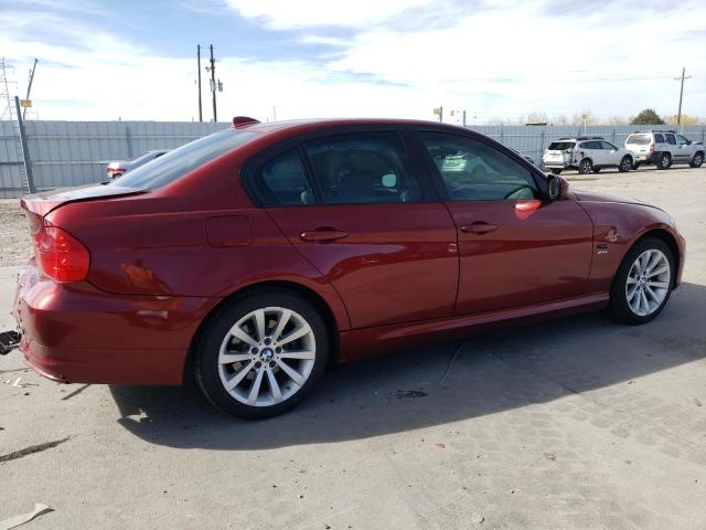 WBAPK7C5XBF085578 - 2011 BMW 328 XI RED photo 3