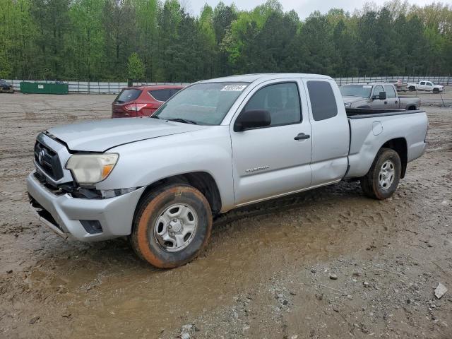 5TFTX4CN3DX024443 - 2013 TOYOTA TACOMA ACCESS CAB ვერცხლისფერი ფოტო 1