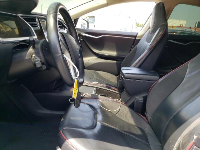 5YJSA1CP6DFP11262 - 2013 TESLA MODEL S Մոխրագույն լուսանկար 7