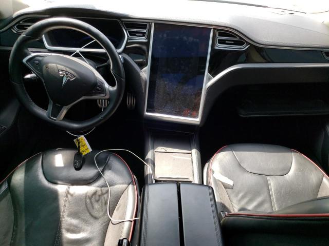 5YJSA1CP6DFP11262 - 2013 TESLA MODEL S Մոխրագույն լուսանկար 8