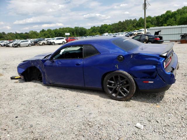 2C3CDZJG2MH674237 - 2021 DODGE CHALLENGER GT BLUE photo 2