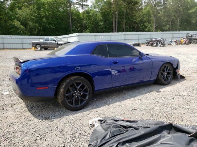 2C3CDZJG2MH674237 - 2021 DODGE CHALLENGER GT BLUE photo 3