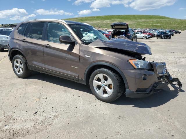 5UXWX5C5XBL711473 - 2011 BMW X3 XDRIVE28I BROWN photo 4