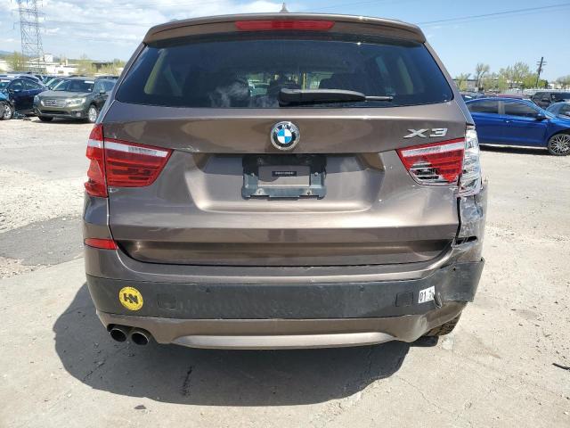 5UXWX5C5XBL711473 - 2011 BMW X3 XDRIVE28I BROWN photo 6