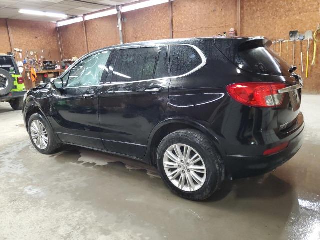 LRBFXCSAXHD067253 - 2017 BUICK ENVISION PREFERRED BLACK photo 2