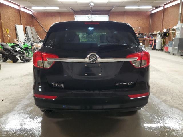 LRBFXCSAXHD067253 - 2017 BUICK ENVISION PREFERRED BLACK photo 6