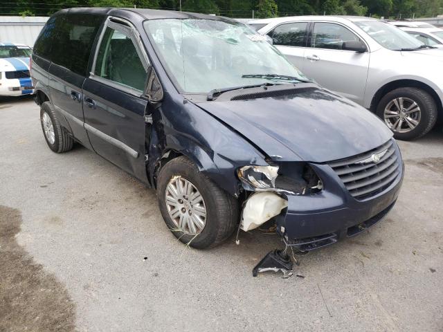 1A4GP45R26B760558 - 2006 CHRYSLER TOWN & COU ლურჯი ფოტო 1