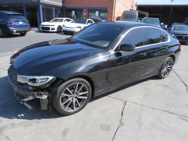 3MW5R1J09M8B90194 - 2021 BMW 330I BLACK photo 2